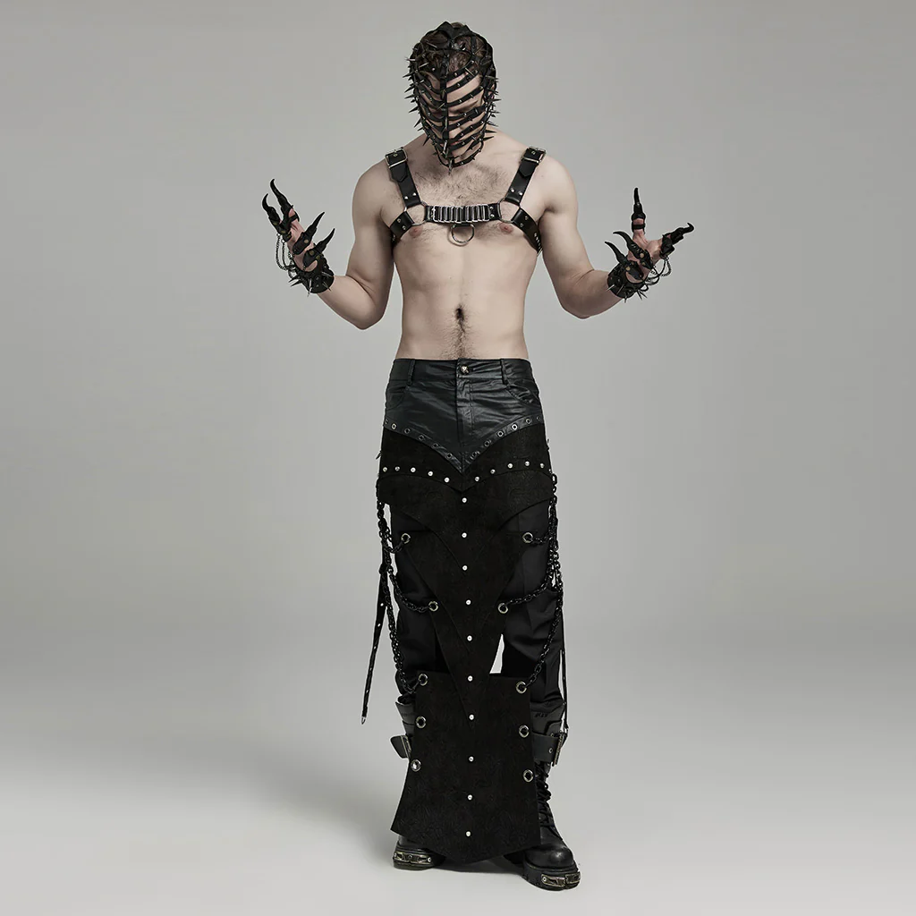 Punk PU Leather Harness - Image 7