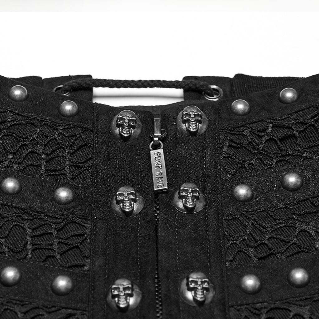 Punk Rivets Metal Corset - Image 7