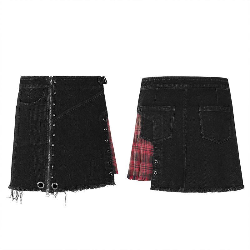 Punk rough short skirt - Image 4