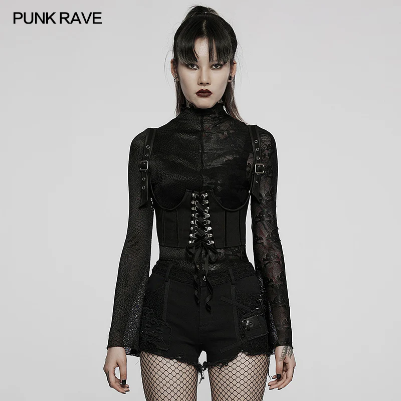 Punk simple waistcoat