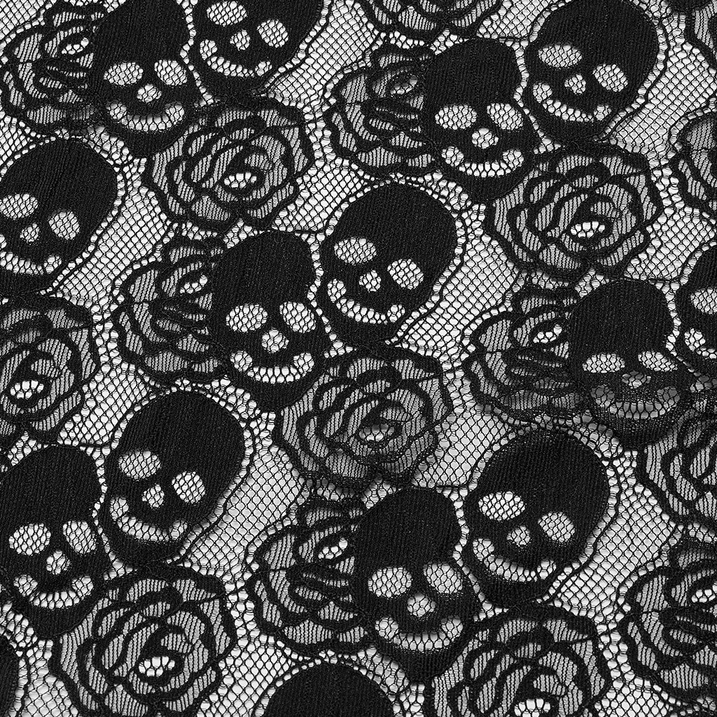 Punk  Skull and Rose Kimono - Image 6