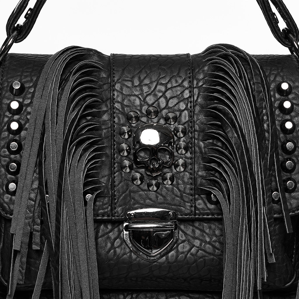 Punk Skull Tassel Bag - Image 6
