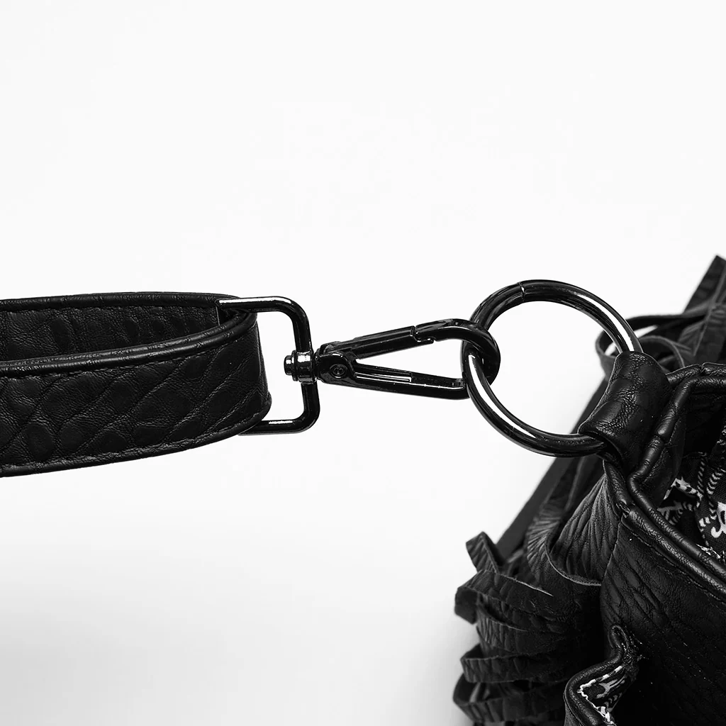 Punk Skull Tassel Bag - Image 8