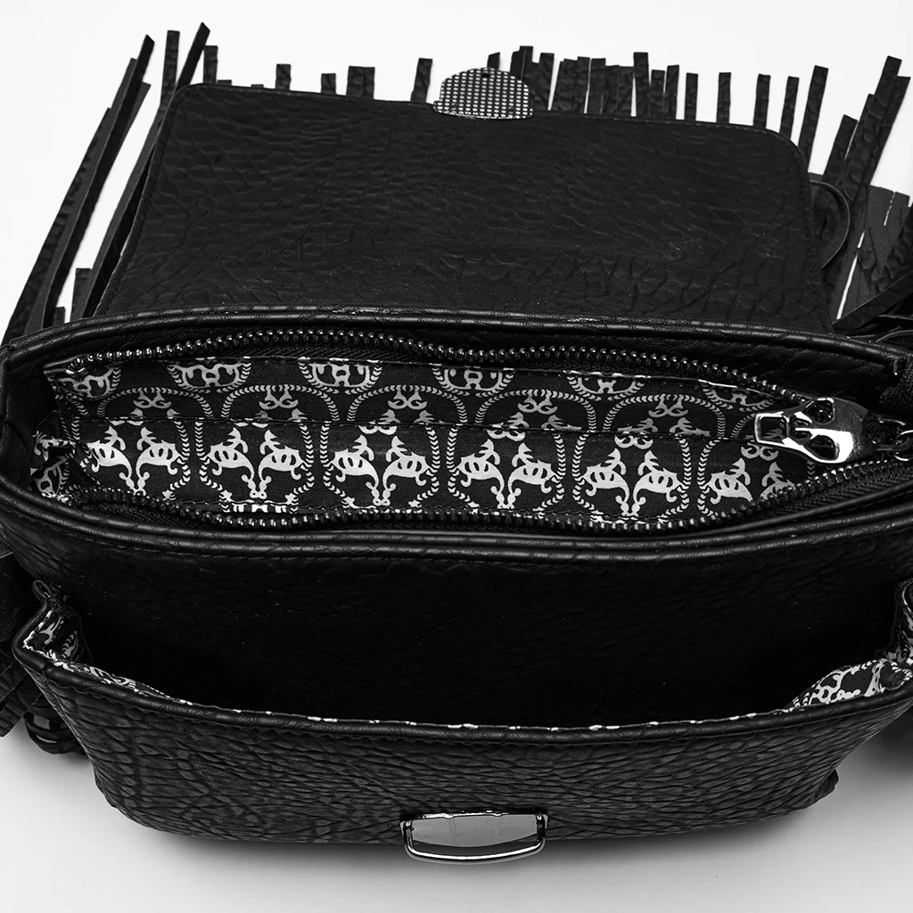 Punk Skull Tassel Bag - Image 9