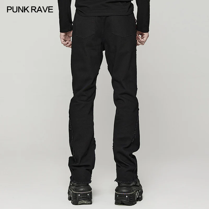 Punk spider mesh pants - Image 3