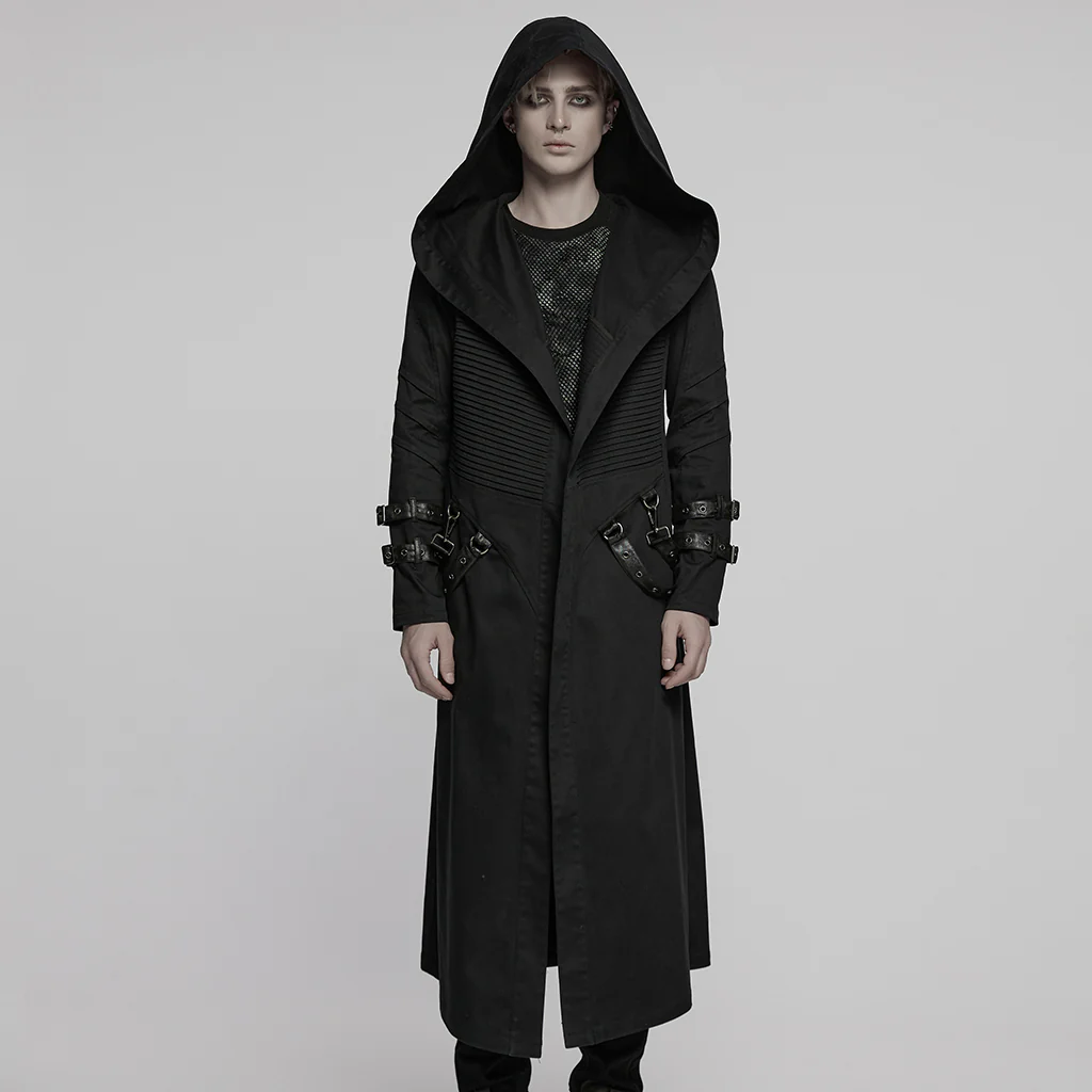 Punk street hooded jacket