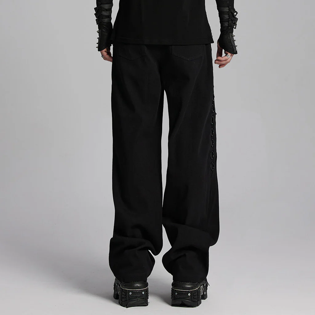 Punk Street Personalized Wide Leg Pants - Image 3