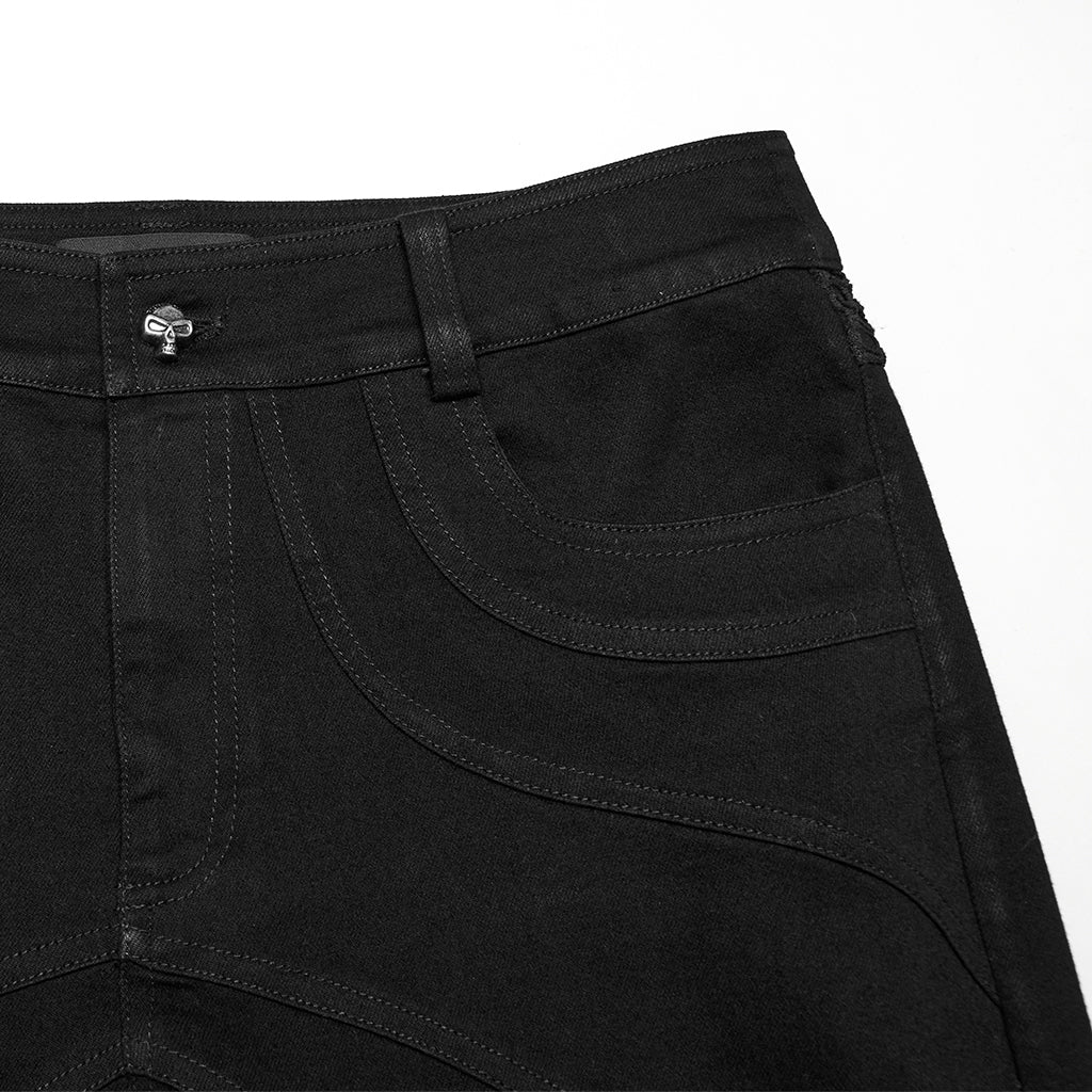 Punk structure tight pants - Image 5