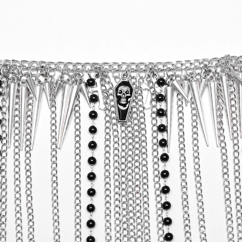 Punk Tassel Chest Chain - Image 6