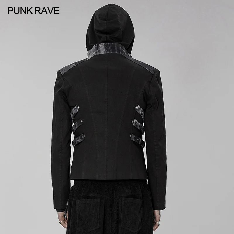 Punk tie-dyed short coat - Image 3