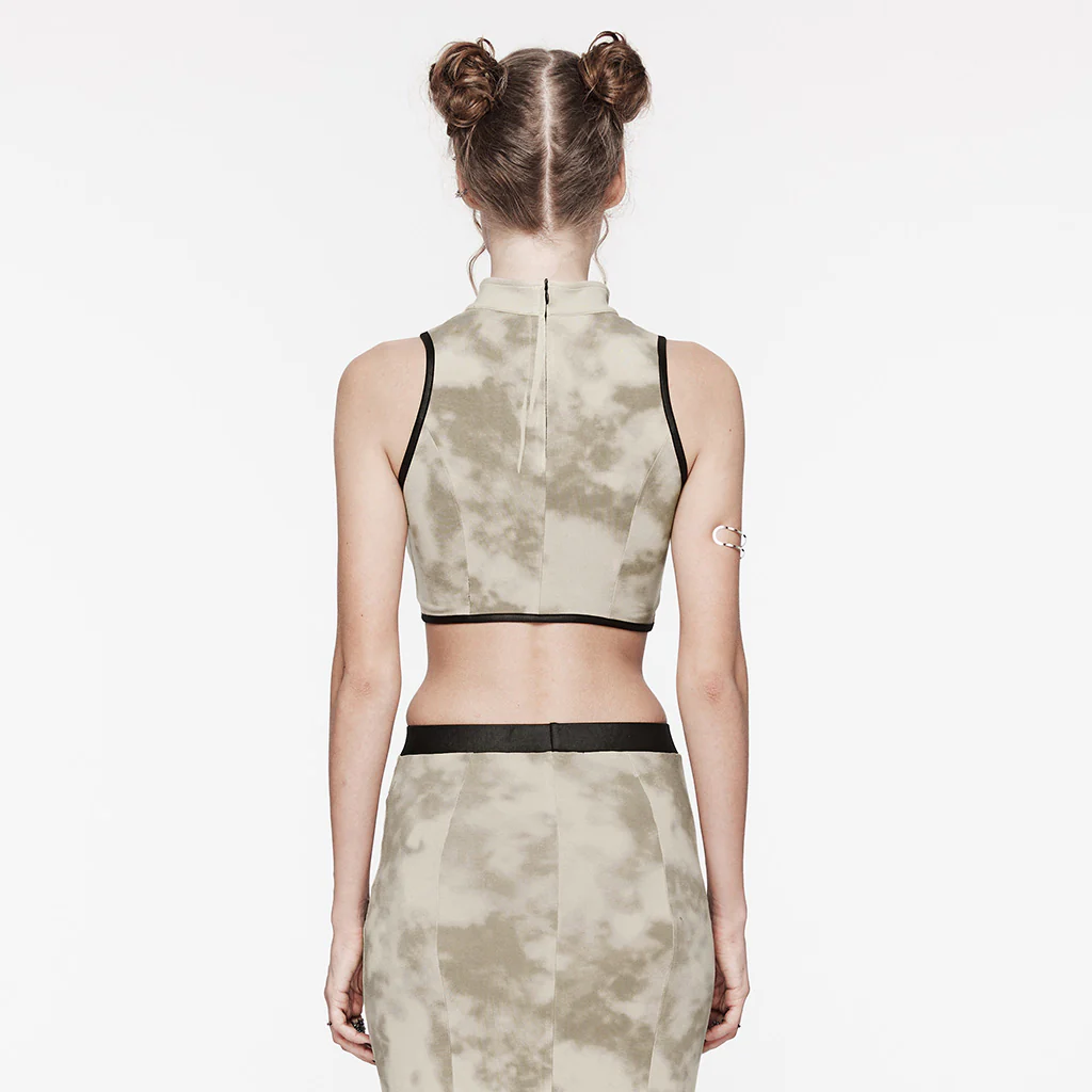 Punk tie-up crop top - Image 15