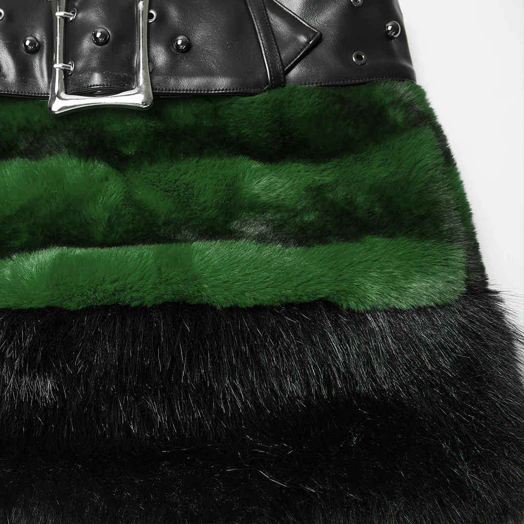 Punk Ultra-Soft Fur Skirt - Image 18
