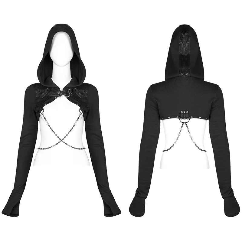 Punk Woven Short Coat - Image 9
