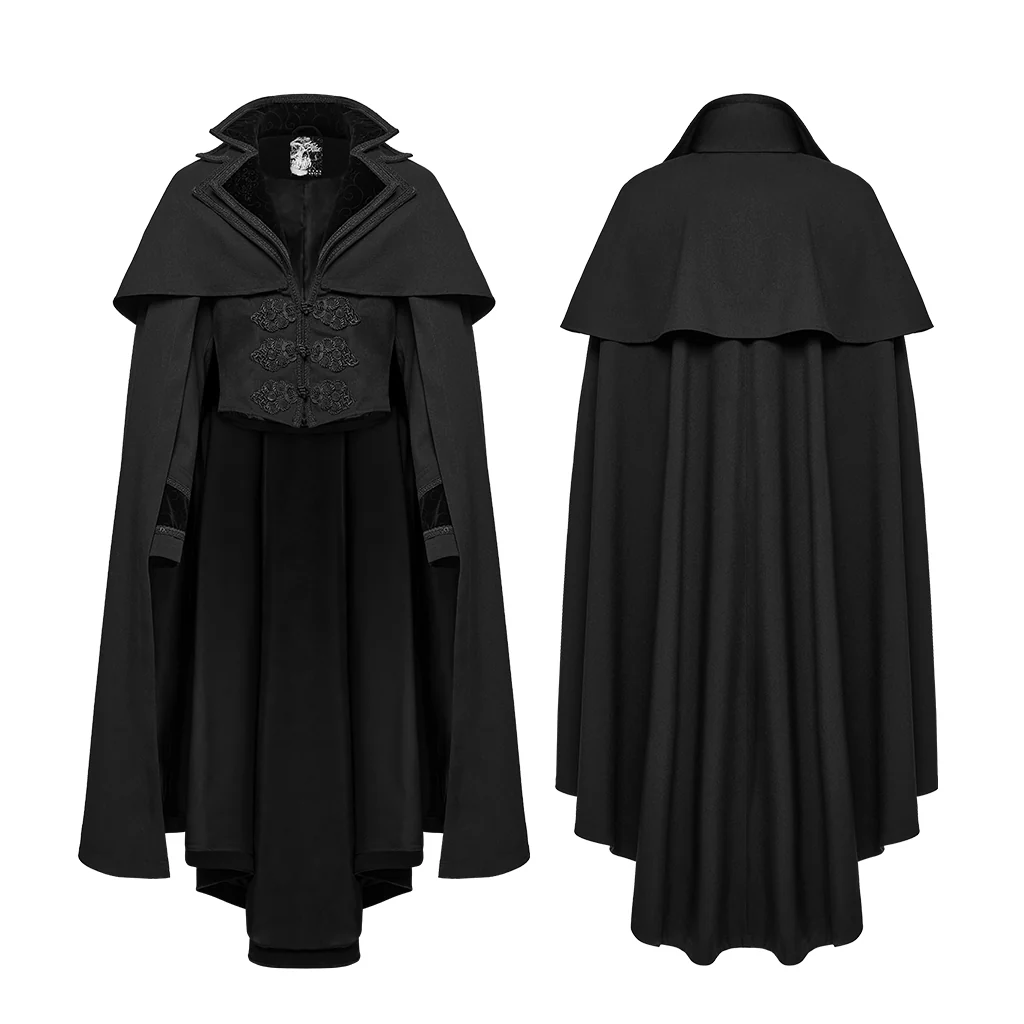 Retro goth cloak-jacket - Image 6