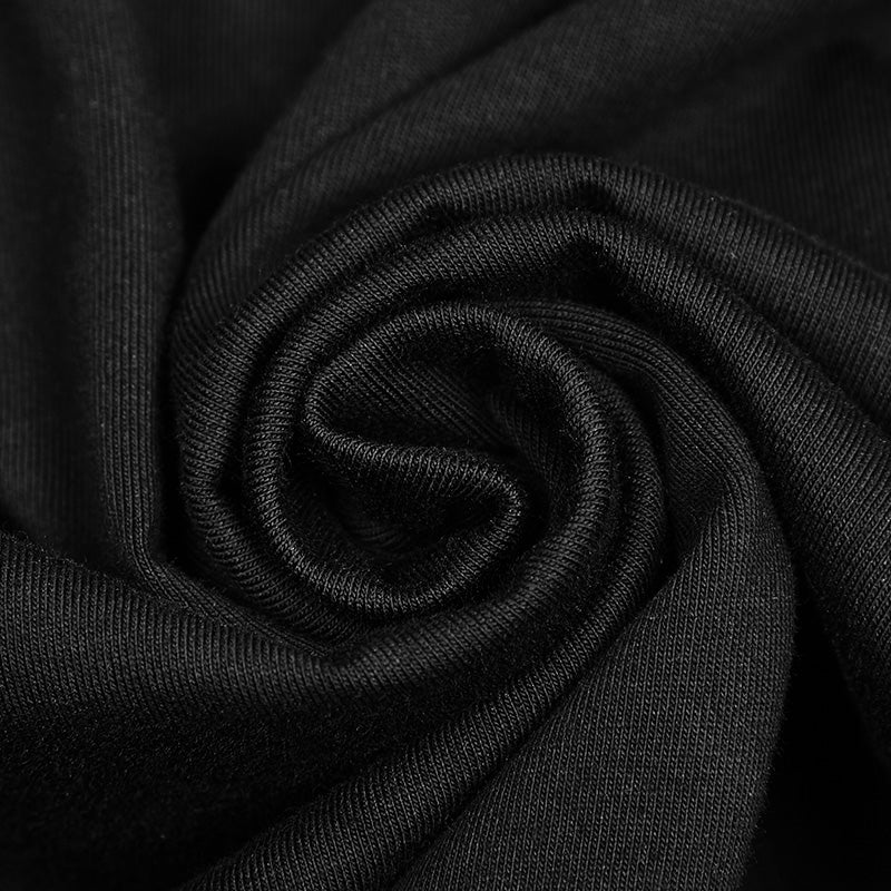 Sexy Slim Fit Strapless Black Gothic Dress For Women - Image 5