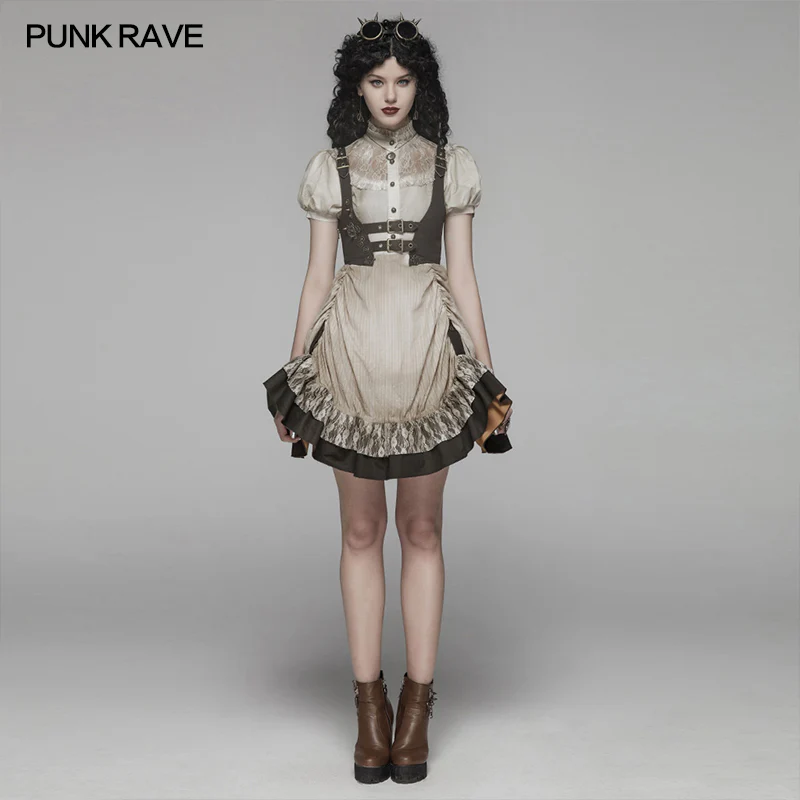 Steam Punk Lolita Dress With Lace-up Back - Image 7
