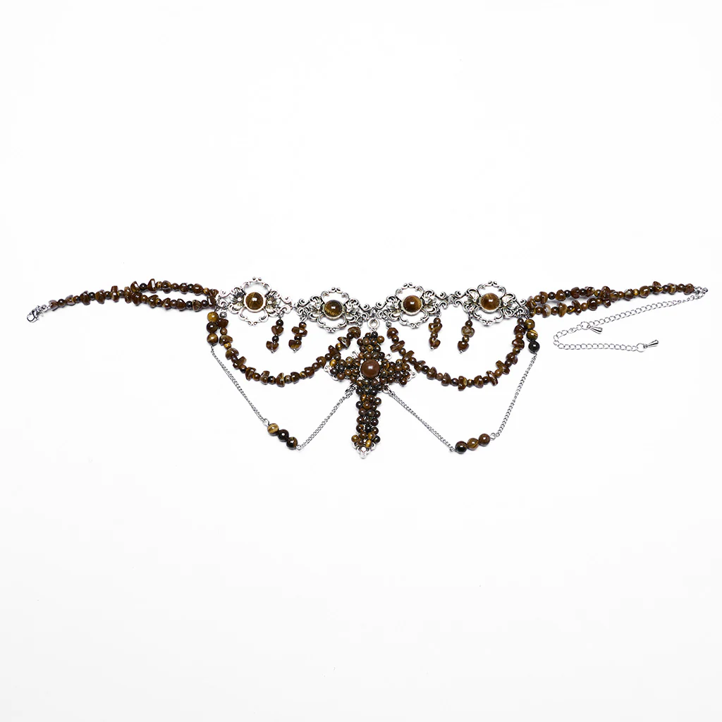 Steampunk Cross Necklace - Image 7