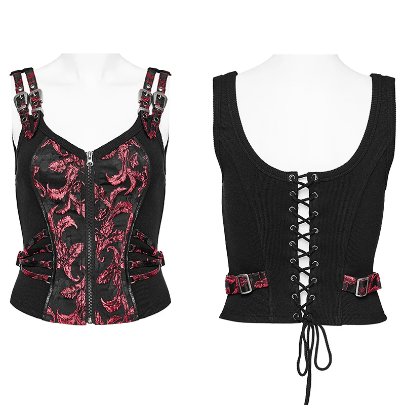 Steampunk Jacquard Vest - Image 4
