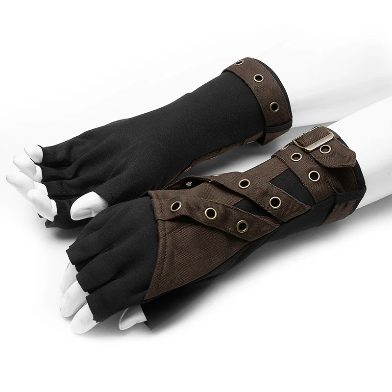 Steampunk knit gloves - Image 4