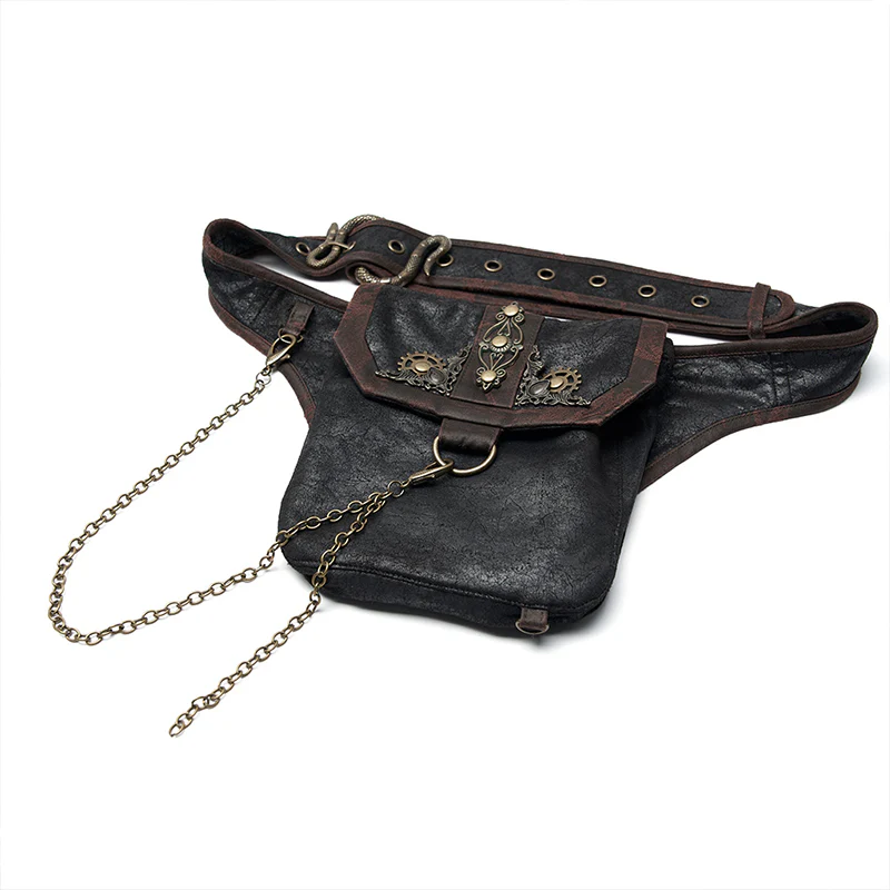 Steampunk retro waist bag - Image 4