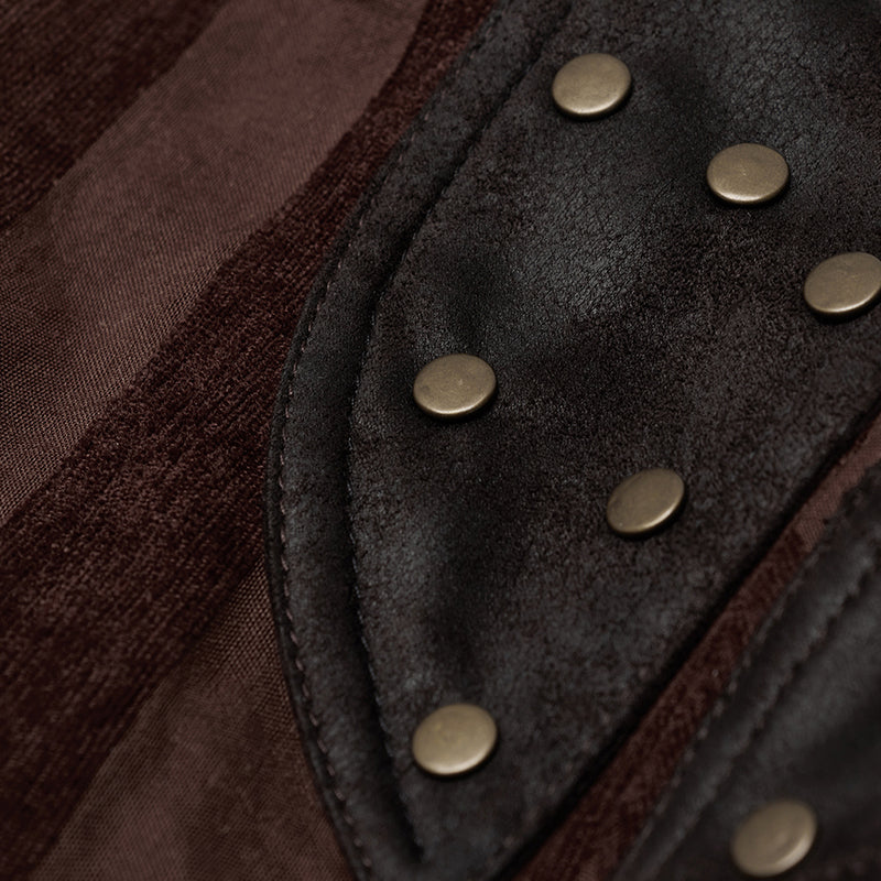 Steampunk striped shirt - Image 10