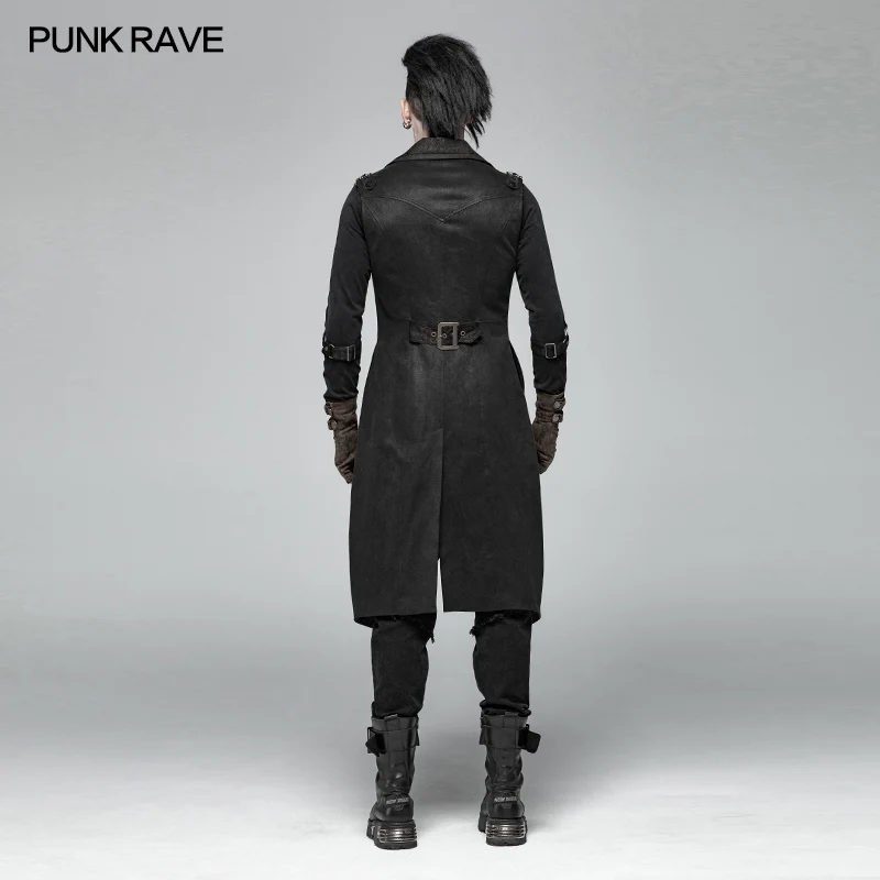 Steampunk The Rope Long Zipper Vest - Image 3