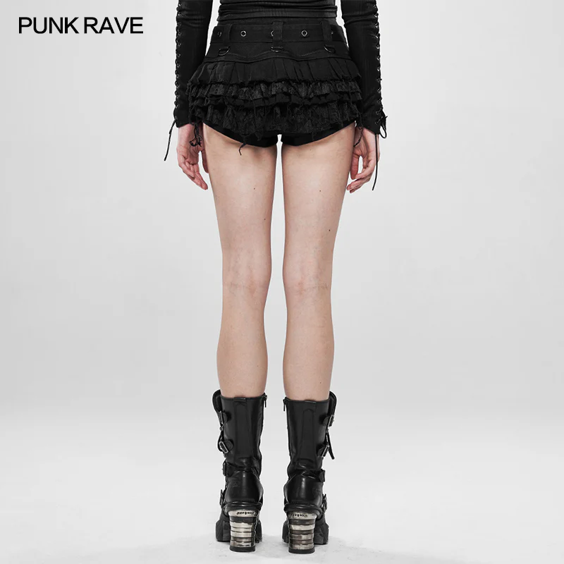 Steampunk viper stonewashing shorts - Image 3