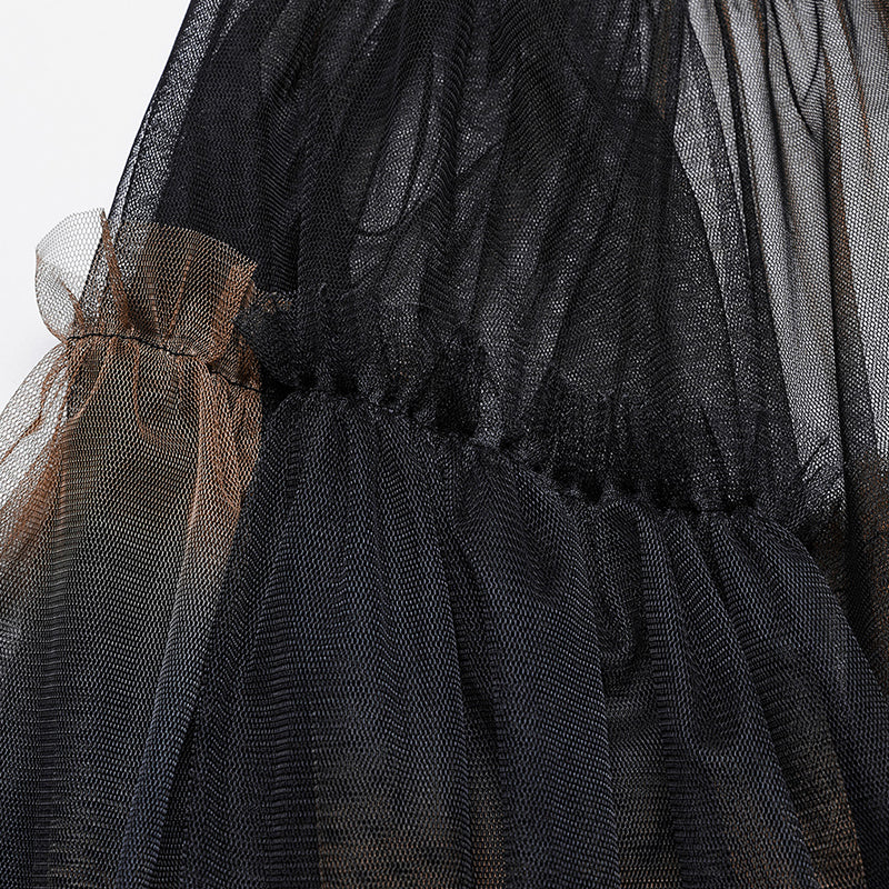 Sweet cool Gradient mesh skirt - Image 10