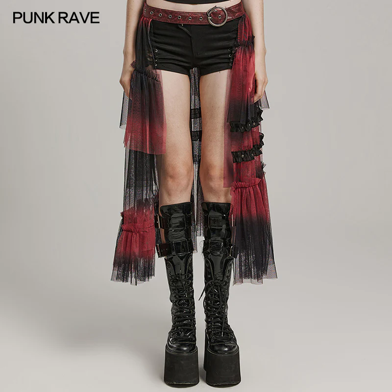Sweet cool Gradient mesh skirt - Image 11