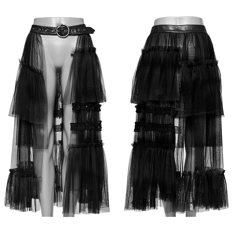 Sweet cool Gradient mesh skirt - Image 4
