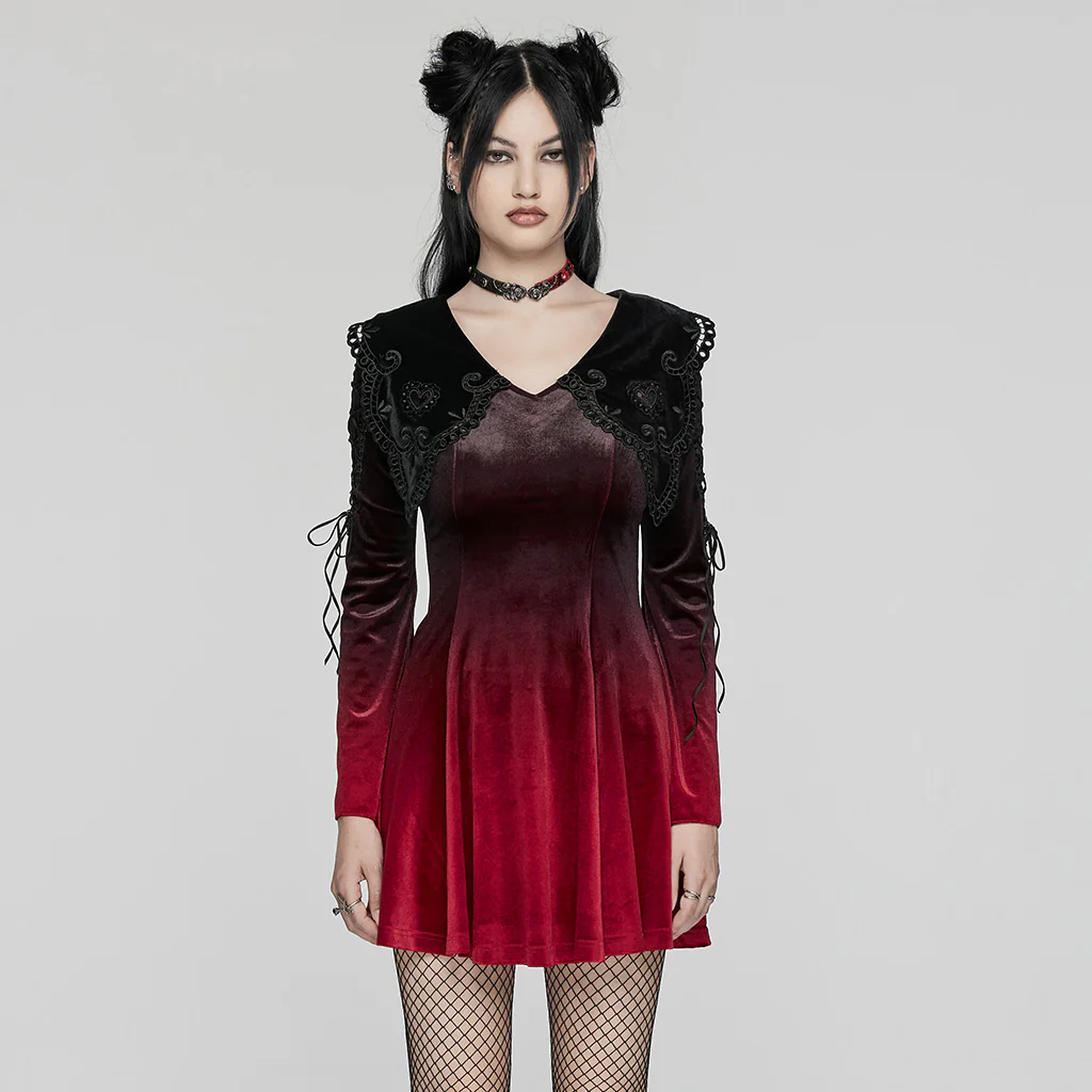 Sweet Heart Gothic Dress - Image 16