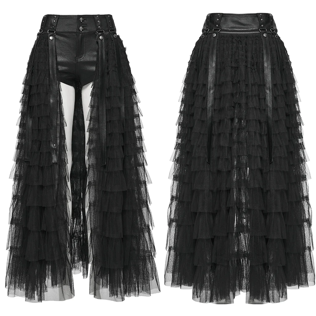 Sweet Detachable Punk Culottes - Image 11