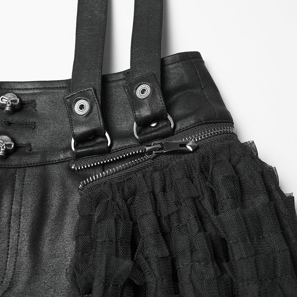 Sweet Detachable Punk Culottes - Image 3