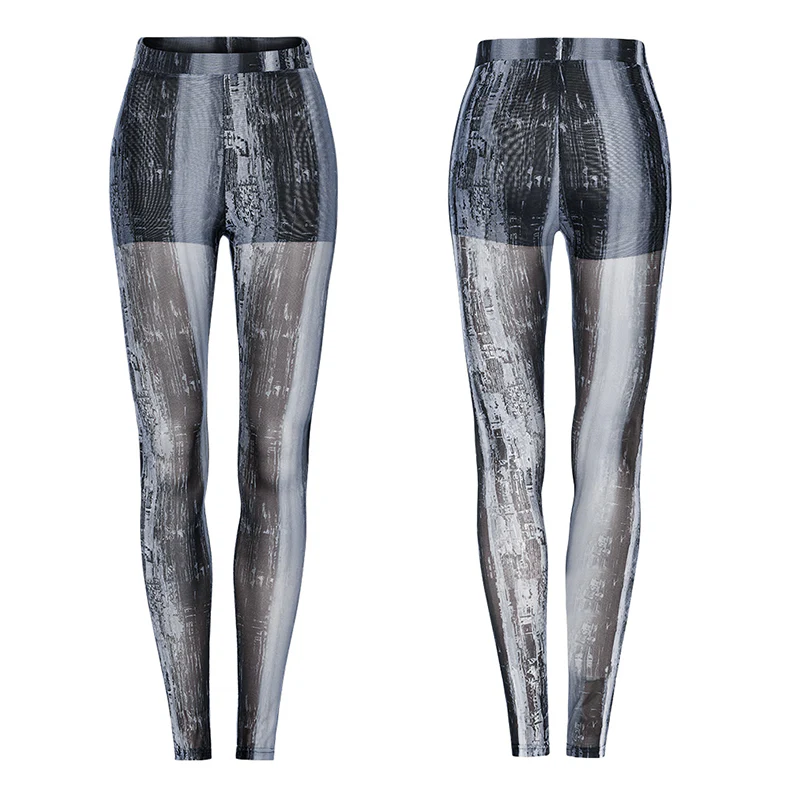 The Post-apocalyptic Techwear Tight Mesh Leggings - Image 4