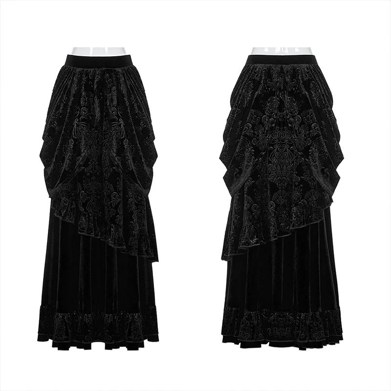 Victoria Gorgeous Court Long Skirt - Image 4