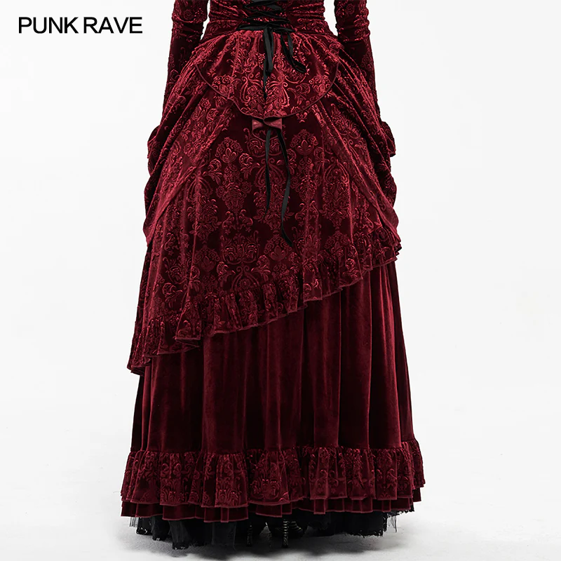 Victoria Gorgeous Court Long Skirt - Image 8
