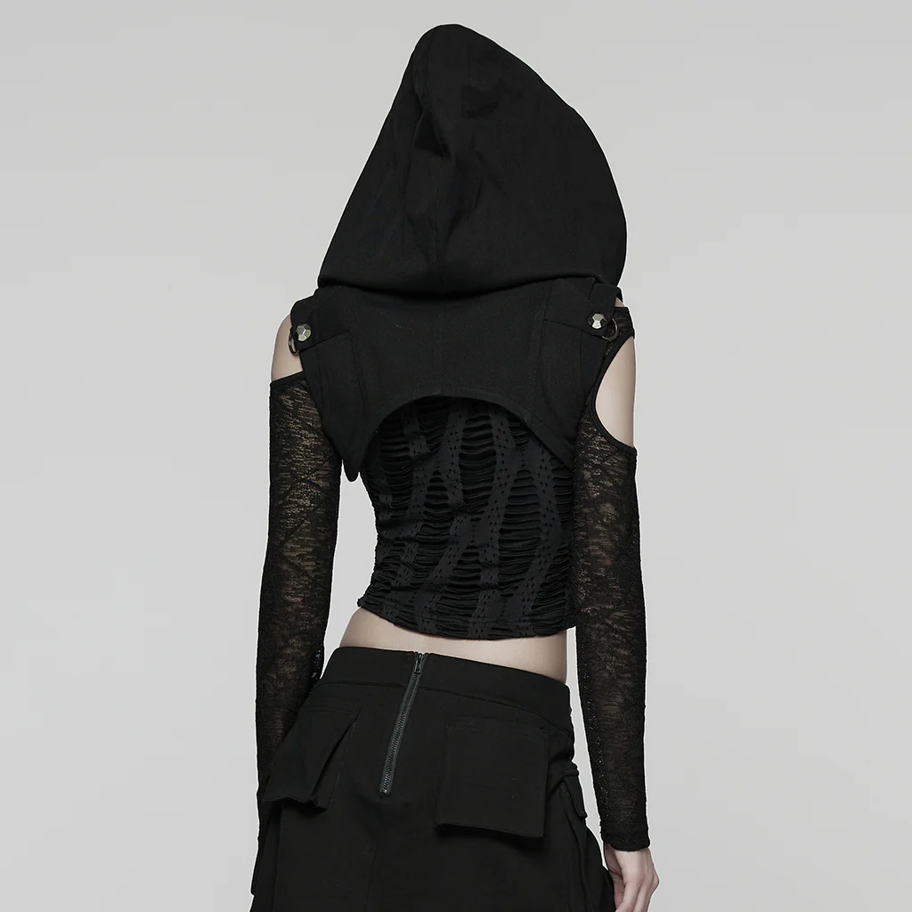 Wasteland Short Denim Vest - Image 3