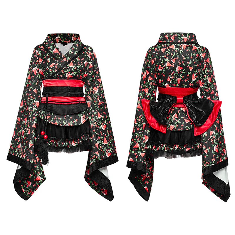 Lolita printed kimono - Image 4